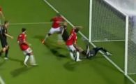 SUPER VIDEO: Dani Coman a avut interventia serii in Europa League! A scos mingea de doua ori de pe linia portii in cateva secunde