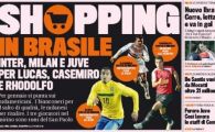 
	Milan, Inter si Juventus scot 60 de milioane de euro pe 3 brazilieni de senzatie de la Sao Paulo
