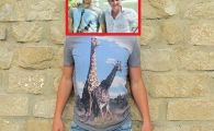 
	Tricoul cu GIRAFE facut celebru de Florin Costea a ajuns in Anglia! Nu o sa ghicesti cine il poarta :)
