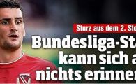 
	Moment SOCANT in Germania! Un jucator a cazut pe fereastra hotelului, ametit de bautura si depresie! Vezi ce a patit
