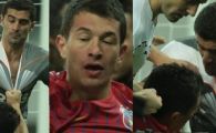 
	SUPERFOTO: Prepelita a iesit desfigurat dupa ce Coman, Alexa si Pancu l-au luat la palme! Surdu l-a ajutat sa SE RIDICE:
