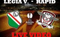 
	Rapid, eliminata din Europa League: Legia 3-1 Rapid! Alexa si-a lasat echipa in 10 dupa un gest inconstient! Vezi golurile!
