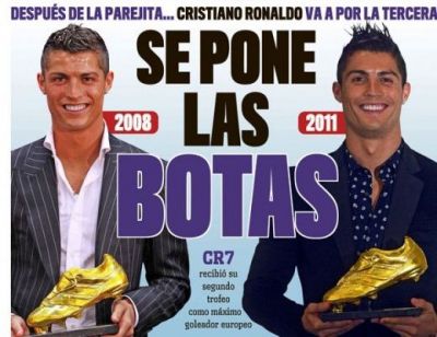TARE: Cristiano Ronaldo a primit doua ghete prea mici pentru el: "Astea ii vin lui Messi" :)) Promisiunea cu care vrea sa intre iar in istorie TARE: Cristiano Ronaldo a primit doua ghete prea mici pentru el: "Astea ii vin lui Messi" :)) Promisiunea cu care vrea sa intre iar in istorie