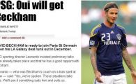
	Beckham si-a ales echipa la care isi va incheia cariera! PSG: "Il vom transfera in iarna!"
