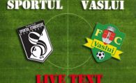 
	Sportul 1-0 Vaslui! Hizo a urlat pana a ramas fara voce! Si fara 3 puncte! Sportul a avut si un eliminat pe final de meci
