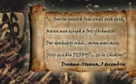 
	"Dar deschideti ochii, avem meci acus / Stiti ce-i ala DERBY? ... Zi-le Lacatus!" Poezie de jale si dor de fotbal :)
