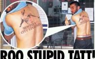 
	Fanii lui Man City sunt campioni la tatuaje RATATE! Dupa legendarul "Rooney, legenda lui City" inca un fan a comis-o grav! Ce si-a desenat pe umar:
