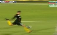 VIDEO: Singurul jucator de la Barca si Real care joaca in Romania, facut KO de IARBA :)) Cum a cedat nervos in meciul cu Poli