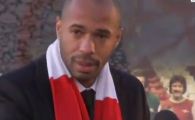 
	VIDEO cutremurator! Henry a izbucnit in lacrimi in fata stadionului lui Arsenal, fanii au inceput sa-i scandeze numele!
