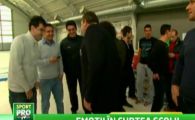 
	Stelistii au vazut tragerea pe mobil! A fost bucurie generala dupa ce au aflat ca dau de Twente! VIDEO
