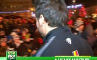 VIDEO Cristea a facut pe Mos Craciun pentru Bianca! O cere de nevasta in seara de Revelion? La ce se asteapta Bianca:
