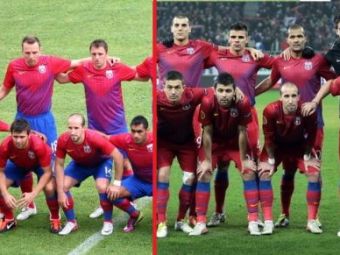 
	Doar 6 au mai rezistat! Nikolic si Costea NU existau la Steaua care a remizat 1-1 cu Sibiu! Cum arata echipa atunci si acum: 
