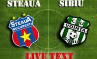 
	Steaua urca pe 4 in clasament si se apropie la 8 puncte de Dinamo! Steaua 1-0 Vointa Sibiu! Vezi fazele aici!
