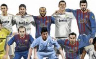 
	Asta e 11-le de vis al Europei! Doar unul nu e de la Real sau Barcelona! O singura dilema: ce stadion ar fi demn pentru o asemenea echipa?
