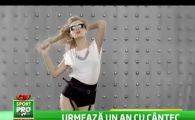 VIDEO: Fata care a cucerit LUMEA cu muzica ei, Alexandra Stan viseaza sa cante pentru Hagi pe National Arena