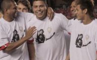 
	Neymar a facut SHOW la un meci caritabil! Zico, Ronaldo si Rai au jucat si ei intr-un meci terminat 7-5! Vezi ce super rabona a reusit:
