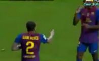 
	VIDEO! Barca l-a lasat fara NIMIC pe Cristiano Ronaldo! I-au luat si dansul! Abidal a dat golul victoriei si a dansat "Ai se eu te pego" cu Dani Alves!
