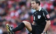 
	Brigada din Anglia la Steaua - Twente! Centralul care va fluiera pe National Arena a mai arbitrat Steaua in Europa!
