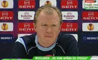 
	VIDEO! McClaren: "Ne APARAM! Steaua va fi impinsa de 50.000 de oameni!" Care e arma principala a englezului pe National Arena!
