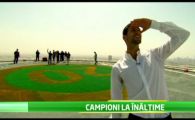 Te ia cu ameteala doar cand te uiti! Djokovic si Federer au facut SHOW la 300 de metri inaltime pe Burj Al Arab