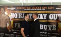 FOTO Bute vrea sa fie SERIFUL din Nottingham! S-a intalnit pentru prima data cu Froch! Cat costa biletele la gala: