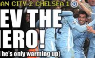 Providenta exista si lucreaza pentru Tevez! "DUSMANUL" lui Mancini a revenit senzational pe teren si a salvat-o pe City cu Chelsea! El decide titlul?