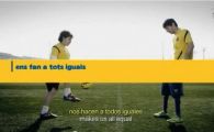 
	"Bai, care i-ati schimbat picioarele lui Messi?!" VIDEO! Ultima reclama in care a aparut Messi pentru o campanie emotionanta:
