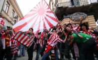 
	Primele INCIDENTE in Centrul Vechi! 40 de fani ai lui Atletico au sarit la bataie cu fanii lui Bilbao! Ce s-a intamplat:

