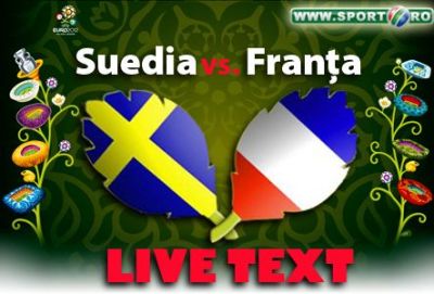 Franta e in SFERTURI si va juca in fata Spaniei! Suedia 2 - 0 Franta! Ibrahimovici merge acasa, dar fericit, a rapus Franta!
Franta e in SFERTURI si va juca in fata Spaniei! Suedia 2 - 0 Franta! Ibrahimovici merge acasa, dar fericit, a rapus Franta!