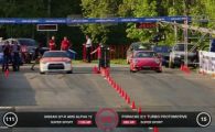 VIDEO: Full Contact pe asfalt!&nbsp;Liniuta de 2.000 de cai: GT-R VS. 911!&nbsp;