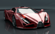 FOTO Sarbii s-au apucat de SUPER MASINI! Asa arata Exona coupe, masina care combina doua Ferrari-uri de LEGENDA: