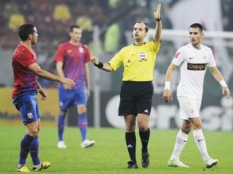 
	Revin arbitri romani la derby-uri! Un club si-a retras cererea pentru 3 meciuri tari din tur! Steaua si Rapid i-ar putea interzice definitiv pe straini!
