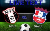 
	Astra se incurca in lupta pentru locul 2! Matel a dat bara, Bukari a ratat cele mai mari ocazii! Astra 0-0 Otelul
