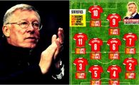 
	Bani, ambitie si orgolii! 26 de ani la United, o poveste impresionanta construita de la ZERO de Ferguson! Cum arata echipa STARURILOR lui Sir Alex:
