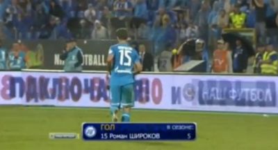GEST MIZERABIL facut de un jucator de la Zenit. Era ultimul meci pe teren propriu si daduse gol in ULTIMUL minut de prelungiri: VIDEO