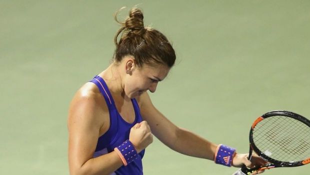 
	Ce FRUMOS! Cea mai tare poza pentru Simona Halep la Indian Wells! &quot;Simona &amp; The Champ!&quot; FOTO
