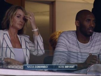 
	Cuvinte superbe pentru Nadia, adresate de uriasul Kobe Bryant: &quot;Mult succes!&quot;
