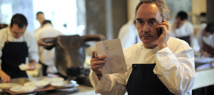 
	El Bulli se redeschide pentru lumea filmului. Cine vor fi clientii
