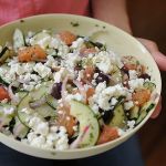 Salata cu grepfrut, feta si menta