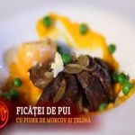Reteta Odette: Ficatei de pui cu piure de morcov si telina