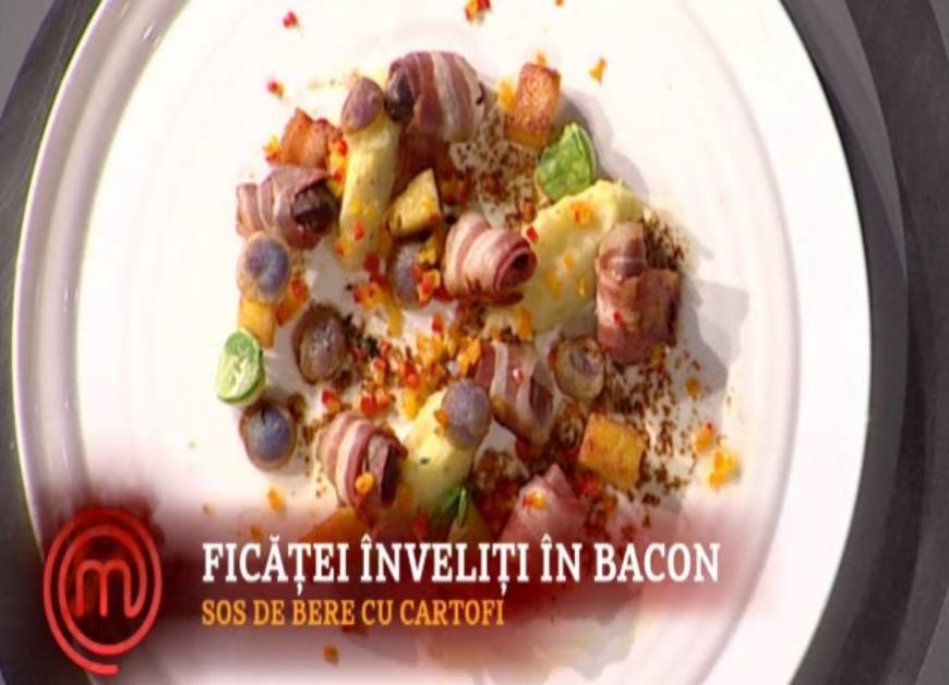 Reteta Tudor Marcu Ficatei De Pui Inveliti In Bacon Cu Cartofi