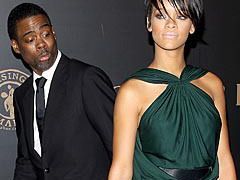 Chris Rock o soarbe din priviri pe Rihanna