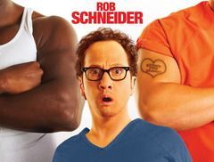 Rob Schneider a lesinat in timp ce filma comedia Marele Stan