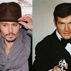 Johnny Depp va juca rolul lui Roger Moore!