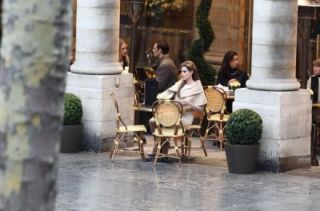 Angelina Jolie filmeaza pentru The Tourist la Paris