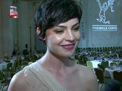 Maria Dinulescu: Mi s-a parut normal sa fiu nominalizata la Gopo 2010 . VIDEO!