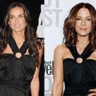 Aceeasi rochie alta posesoare: Demi More versus Kate Beckinsale