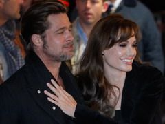 Vezi imagini cu Brad Pitt si Angelina Jolie, de la premiera filmului “Megamind”
