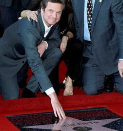 Colin Firth a primit o stea pe Hollywood Walk of Fame