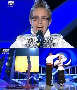 Primii trei finalisti: Narcis Iustin Ianau, Trupa Ballance, Viorica si Emil Luca